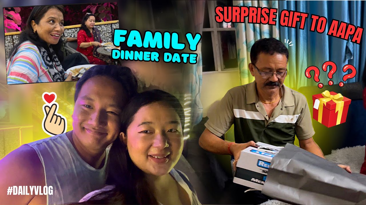 Surprise Gift For Aapa Family Dinner Date YouTube surprise-gift-for-aapa-family-dinner-date-youtube