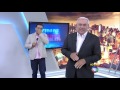 Geraldo Luis invade estúdio de Marcelo Rezende depois de cirurgia