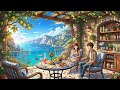 Seaside Cafe Instrumental - LoFi Jazz Hop Mix for Focus, Study &amp; Sunny Days