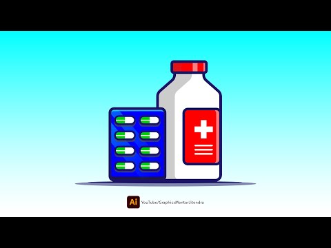 illustration of Product | Vector Art | Adobe illustrator Tutorial | Graphics Mentor | GraphicsDesign