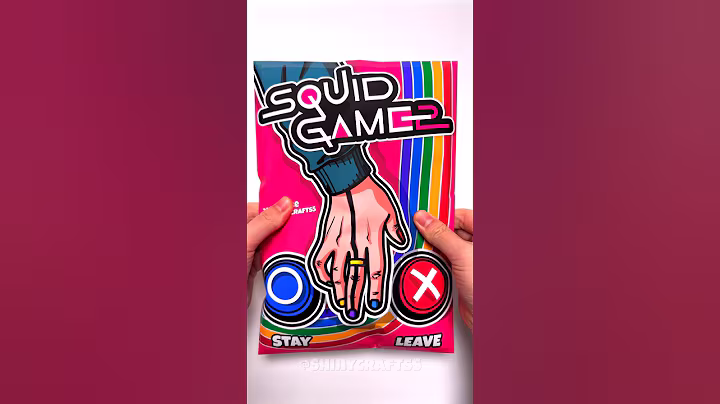 🦑Squid game 2 blind bag 오징어 게임 2 블라인드백 #papercraft #diy #unboxing #netflix #squidgame #종이놀이 #오징어게임