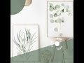 Make Your Walls POP With These Amazing Leaf Art Pieces! #wallpaper #interiordesign #home #walldecor
