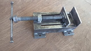 few people know how to make a simple metal drill vise