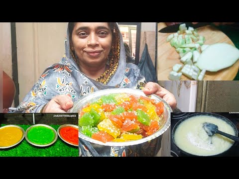 Yeh banaya aur jhat se khatam 😋 || RAW MANGO CANDIES || #zai