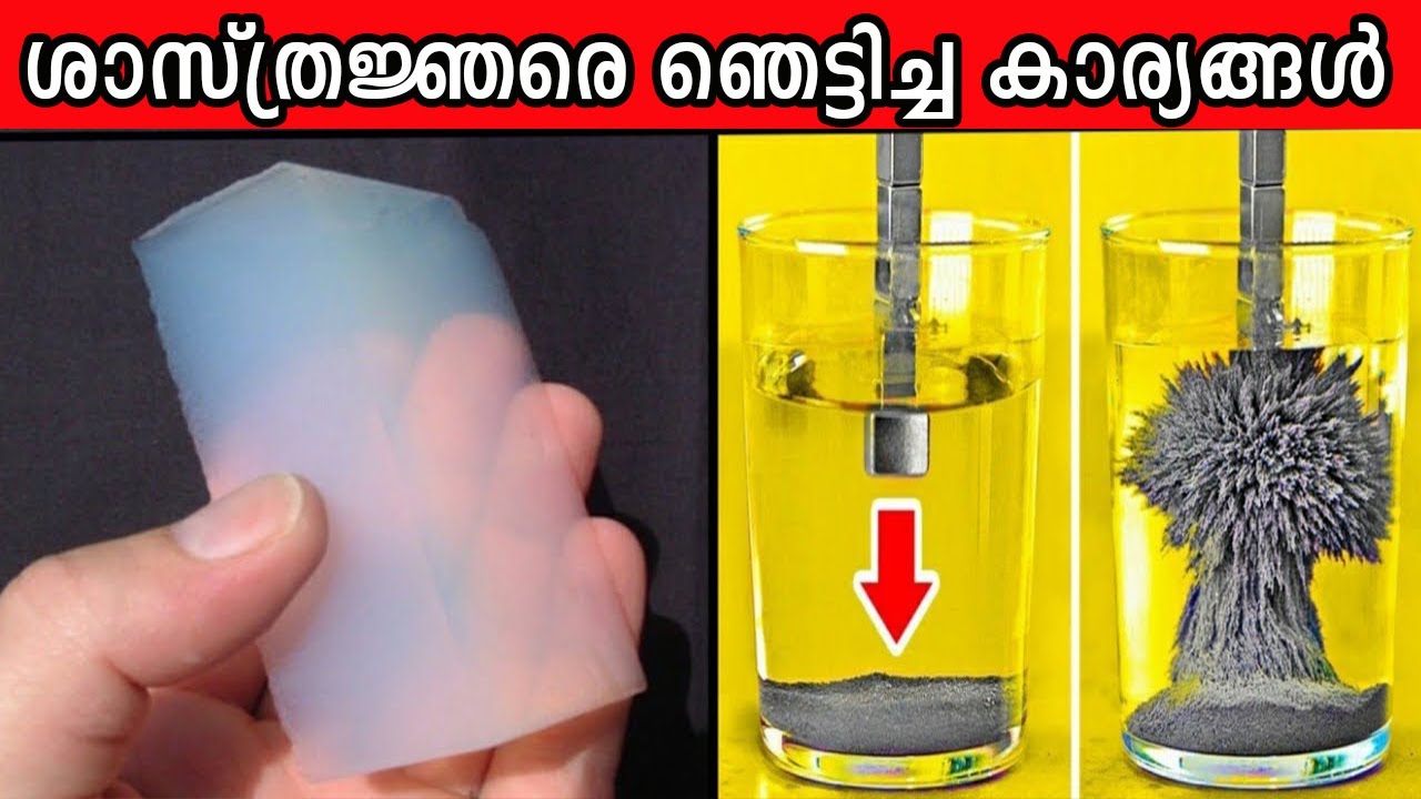 ശാസ്ത്രജ്ഞരെ വരെ ഞെട്ടിച്ച ചില വസ്തുക്കൾ, നിങ്ങളെയും ഞെട്ടിക്കും