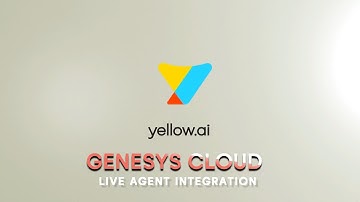 Genesys Cloud Live Agent Integration