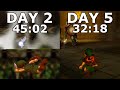 How Fast Can You Speedrun Ocarina of Time in 1 Week?