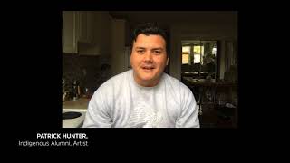 Patrick Hunter, Indigenous Alumni, Artist