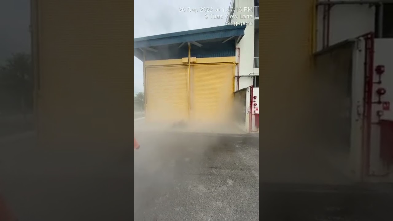 Chemical H2SO4 gas spill mitigation YouTube