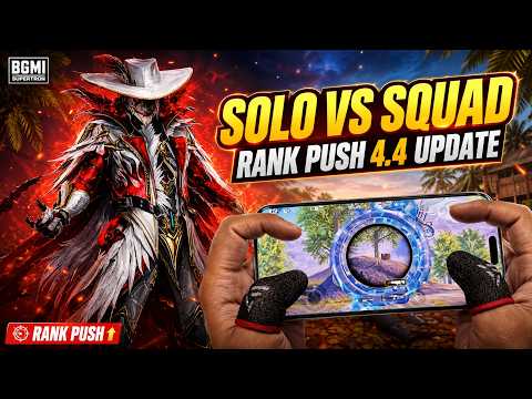 NEW BGMI 4.4 UPDATE😱 AGGRESSIVE RANK PUSH GAME PLAY #bgmi  #pubg  #bgmilive  #bgmi #scout
