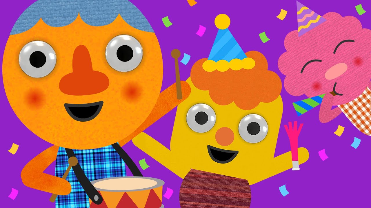 Happy New Year  Celebration Song for Kids  Noodle  Pals