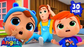 oops boom boom accidents song little angel full episode
