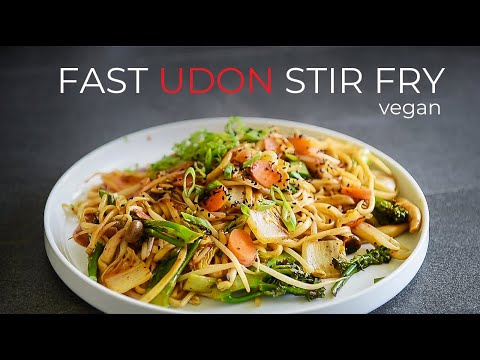 Vegan Yaki Udon Recipe
