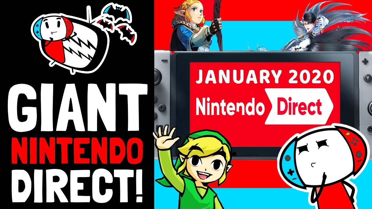 MORE Huge Nintendo Switch Games In The January 2020 Nintendo direct ...