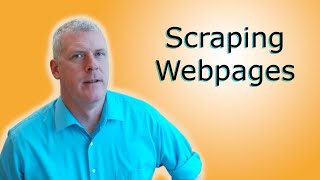 How to webscrape static webpages