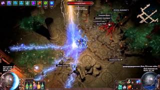 Path of Exile - Low Life Lightning Strike - Level 78 Palace Map