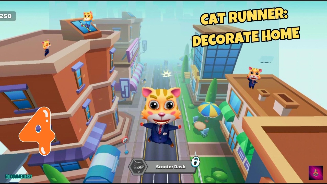 Cat Runner: Decorate Home Gameplay Part 4 (No Commentary)