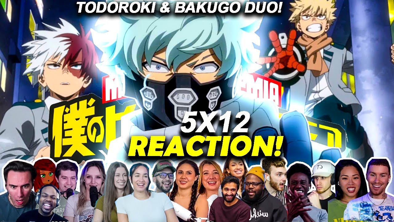 The New Power and All for One 🔥 My hero Academia Episode 5x12 Reaction ...
