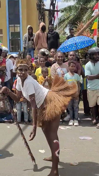 Karnaval HUT RI 78 Ujung Timur Indonesia Kab Merauke - Papua Selatan