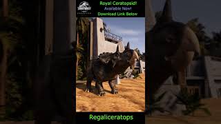 Royal Ceratopsid - Regaliceratops - Download Link Included - Jwe Mods -