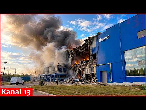 Ukrainian Army responded harshly to attacks on Ukrainian data centers by attacking Yandex in Sasovo