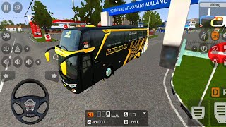 GAME MOBIL BUS OLENG ANGKUT PENUMPANG DARI TERMINAL MALANG - BUS SIMULATOR ANDROID GAME screenshot 3