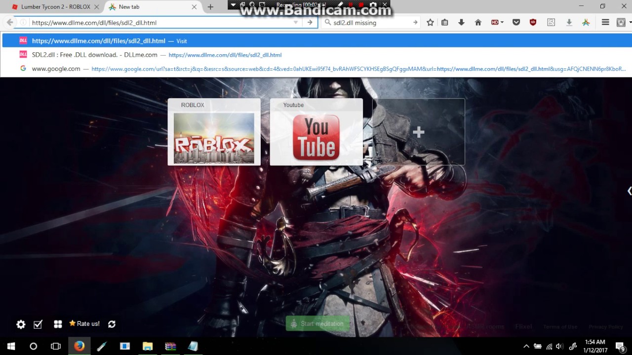 Roblox Sdl2 Dll For Fixing The Game 64 Bit No Longer Needed D Youtube - roblox 32 bit pc
