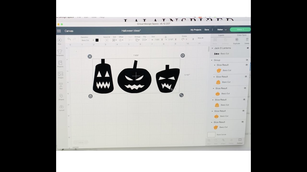 CRICUT HOW TO UNGROUP ITEMS YouTube