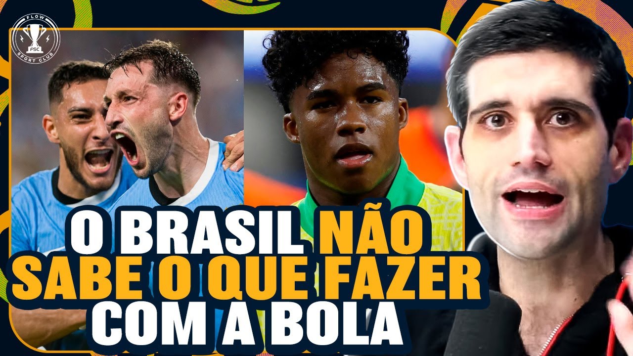 RONALDINHO estava CERTO: Brasil ELIMINADO pelo Uruguai