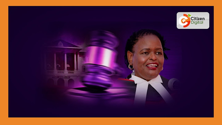 Ombi la kuondoa Jaji Mkuu Martha Koome ofisini lawasilishwa kwenye JSC