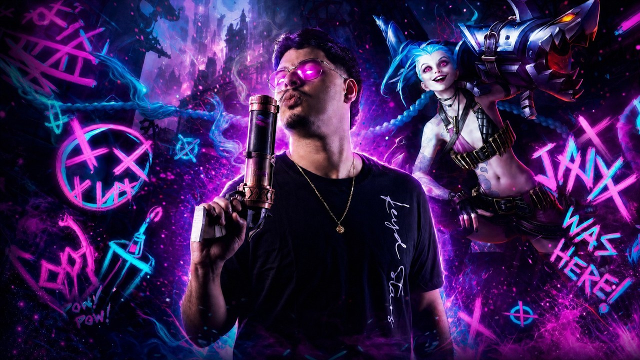 É ASSIM que joga quem tem 9000 horas de Jinx
