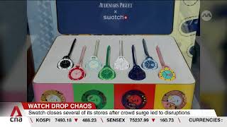 Global chaos erupts over Swatch and Audemars Piguet watch launch