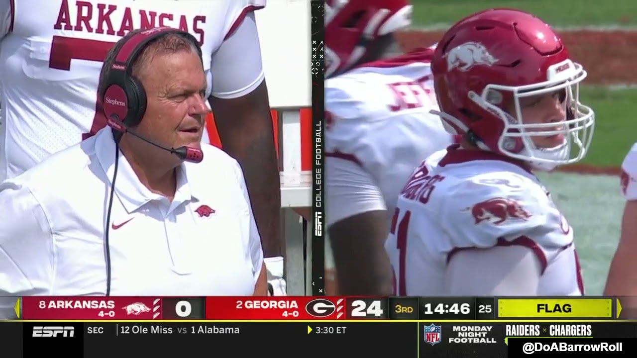 Arkansas OL/Offense vs Georgia Defense (2021)