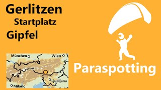Startplatz Gipfel Gerlitzen Ossiacher See Paraspotting