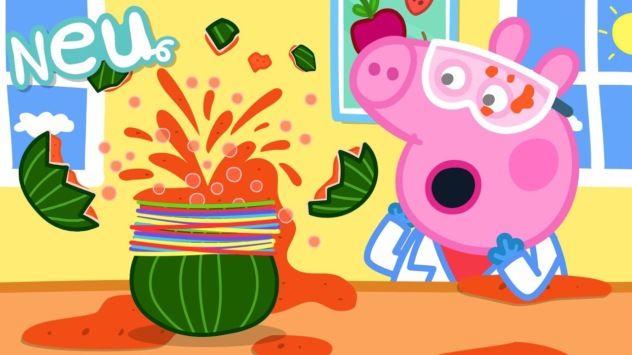 Peppa-Wutz-Geschichten 🍉 Wassermelonen-Experimente 💥 Videos für Kinder