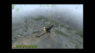 PC Gamer plays ArmA 2: OA - Apache Air Support vs. Battle Bus