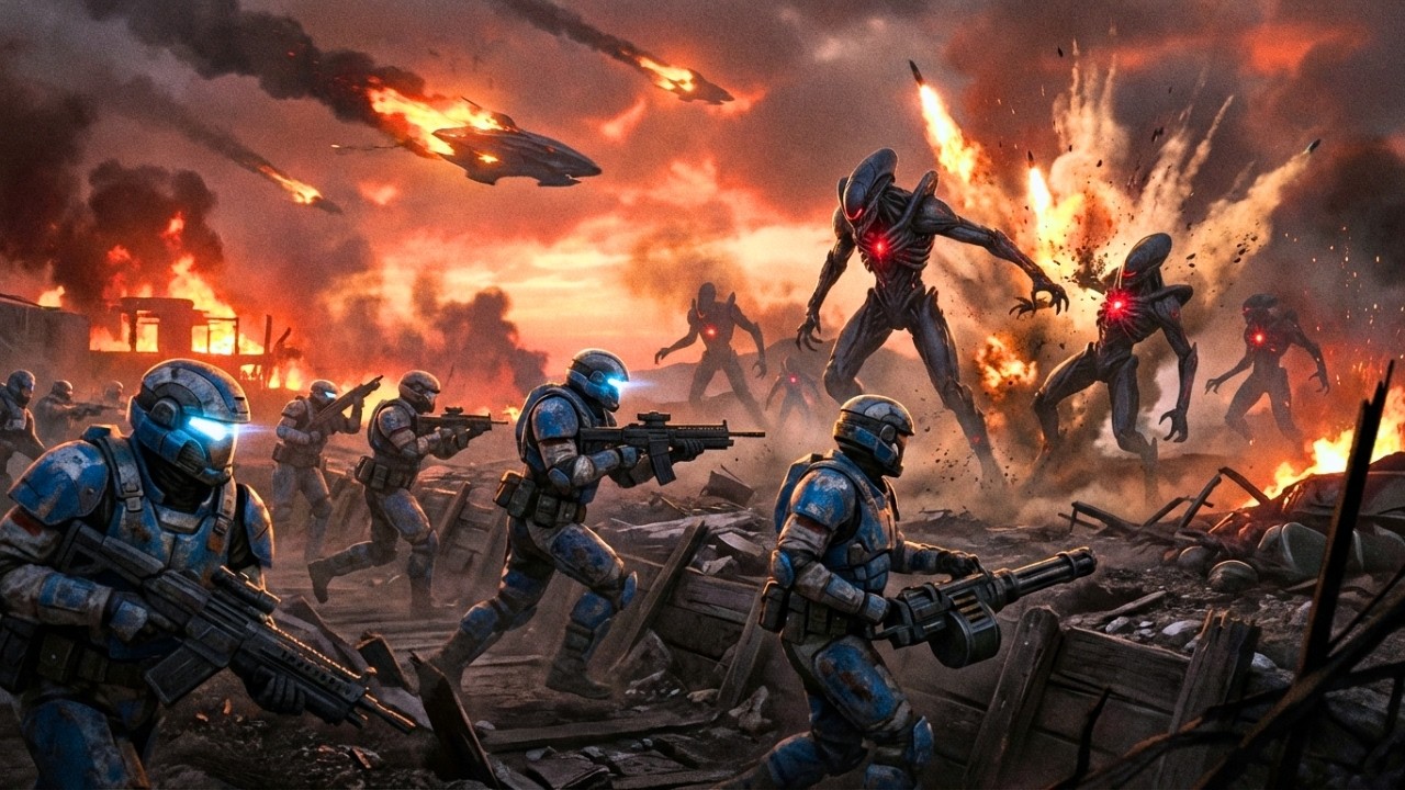 They chose the wrong world to conquer — humanity's counterstrike shook every known galactic sector