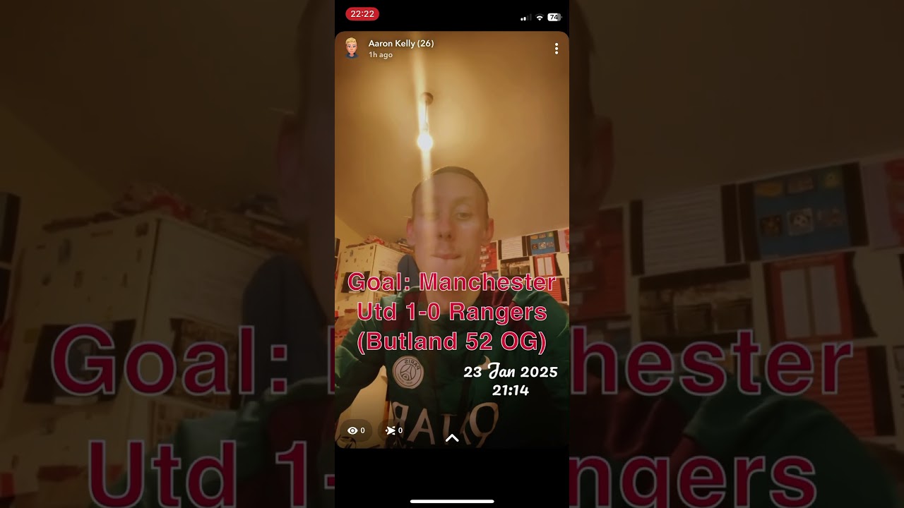 My Reaction As Manchester Utd beat Rangers 2-1 To Leapfrog Tottenham Into 4th In The Europa League