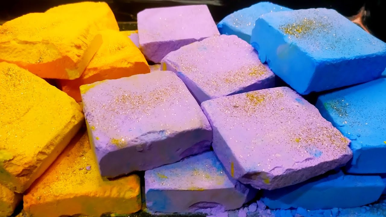 Super Soft Gym Chalk collab with @Ezchalk_asmr  #oddlysatisfying #asmr