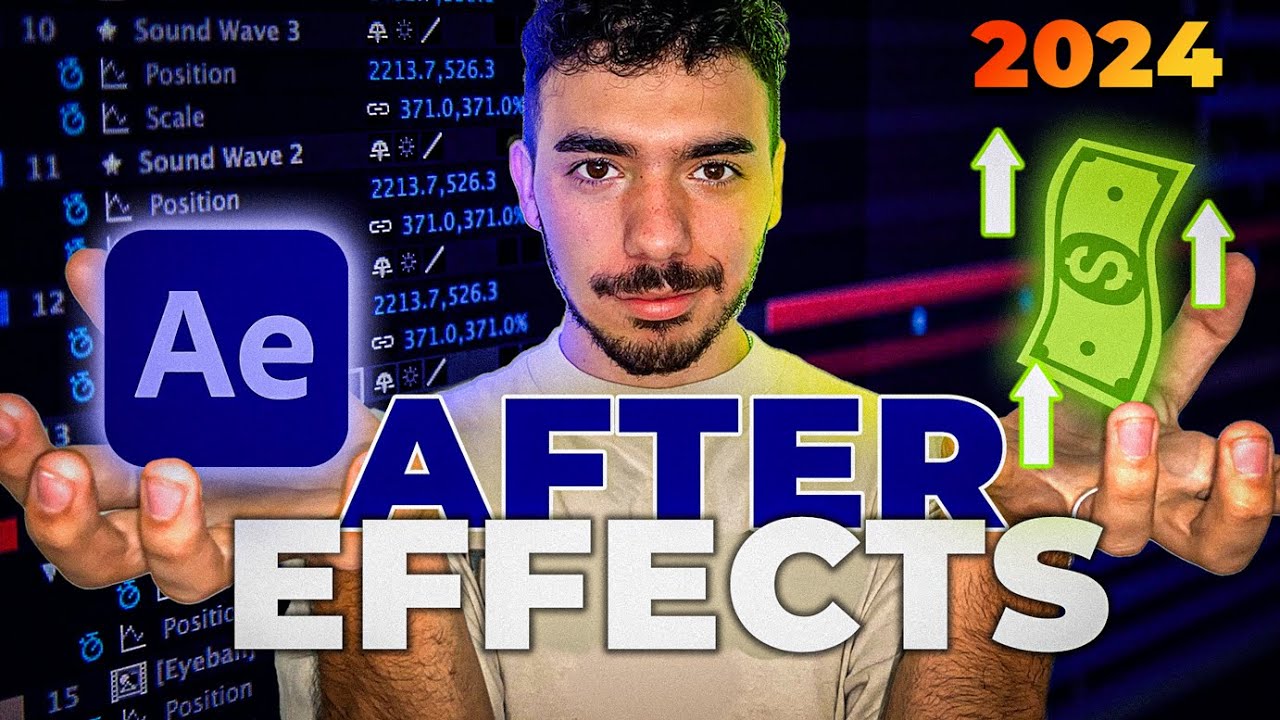 👉🏽 TRABAJÁ con AFTER EFFECTS en 2024  💵 TUTORIAL AFTER EFFECTS 2024🔹Mauro Arredondo