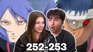 KONAN VS MADARA!!🔥Naruto Shippuden Ep. 252-253 REACTION!
