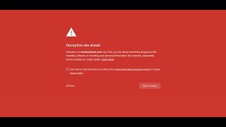 Deceptive site ahead - #ehostpk #KhurramShahzad screenshot 4