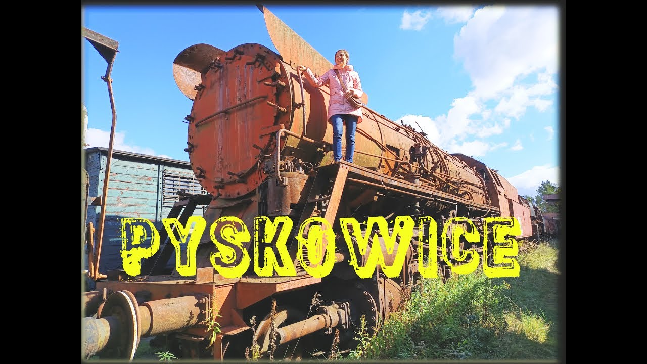SKANSEN KOLEJOWY W PYSKOWICACH. ZAGADKA I... ZASKOCZENIE !