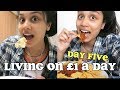 living on £1 a day for a week - DAY FIVE | clickfortaz