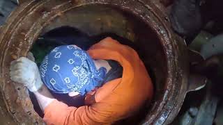 Sea Chest Low Suction strainer cleaning. Marine Growth Protection System (MGPS) Malfunction