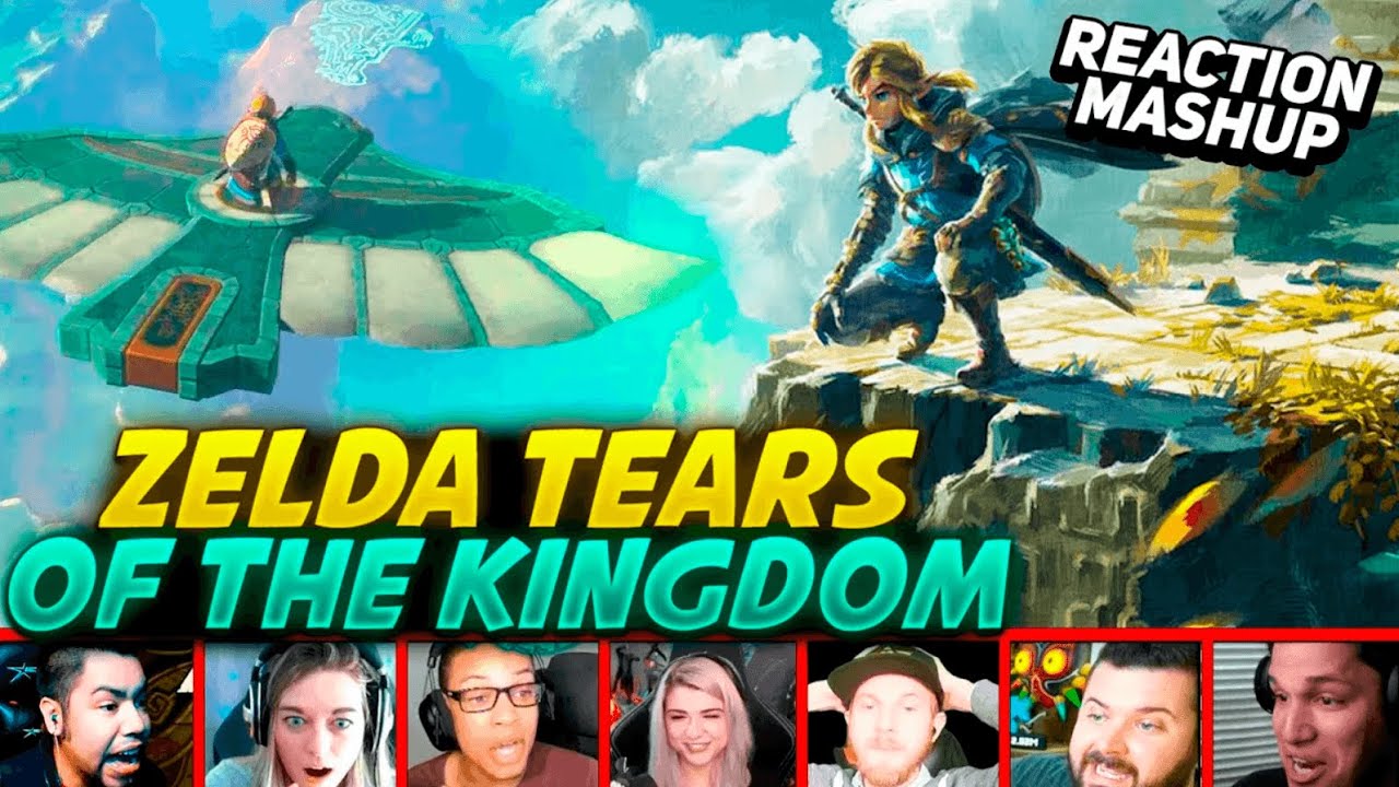 The Legend of Zelda Tears of the Kingdom Reaction Mashup | Nintendo