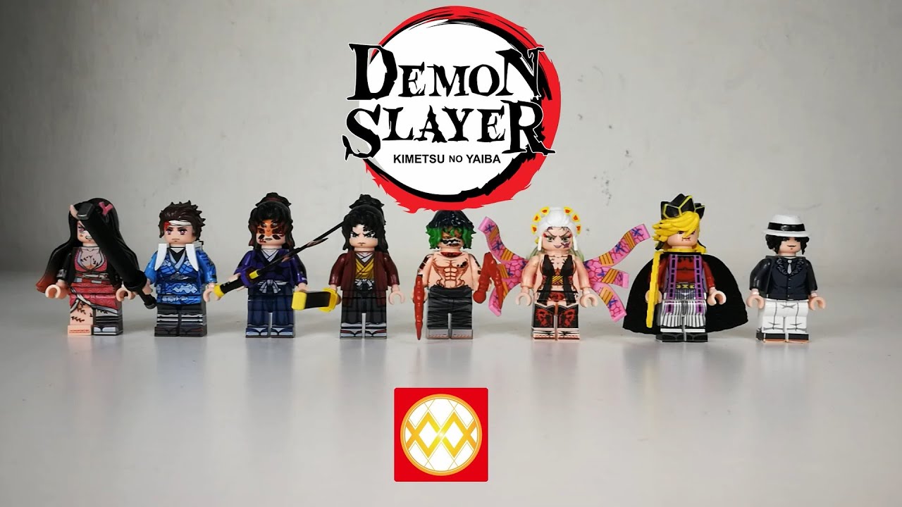 きょうぺい鬼滅の刃 フィギュアセットレゴ24体 WM BLOCKS WM Blocks Demon Slayer Kimetsu No Yaiba Minifigures (not