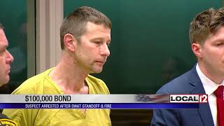 Westwood man accused of setting apartment on fire during SWAT situation appears in court