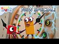 Numberblocks - Patterns and Shapes ⏰🔮 | Full Episodes | Learn to count | Alphablocks