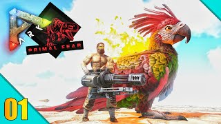 ARK Primal Fear : Day 1 In Primal Fear Taming Primal Fjordhawk Army : Part 1 [ Hindi ]